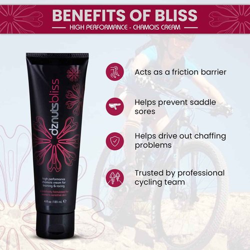 dznuts - Men’s Pro Chamois Cream, Women’s Bliss Chamois Cream, and Bald Super Smooth Shaving Cream - For Saddle Sores, Razor Burns, Ingrown Hairs, and Cuts