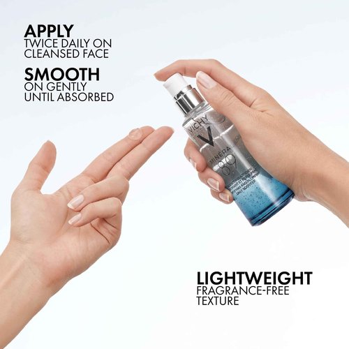 Vichy Rich Fragrance Free Hydration Duo with Mineral 89 Fortifying & Hydrating Daily Skin Booster + Vichy Mineral 89 Fragrance Free Rich Cream, Moisture Boosting Cream, For Dry, Sensitive Skin