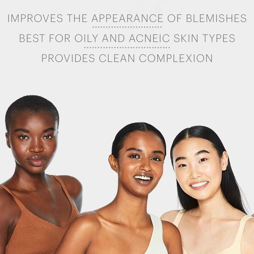 Glo Skin Beauty Beta-Clarity Clear Skin Cleanser - 2% Salicylic Acid Clarifying Face Cleanser Clears & Prevents Breakouts, Exfoliates with Scrubbing Beads