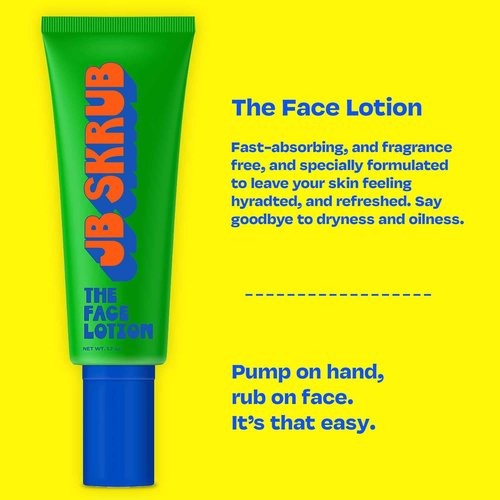 JB SKRUB Face Care Set: The Face Lotion, Pads and Wash for Kid,Tween and Teen Boys - Confidence in Every Pump, Pad, and Wash