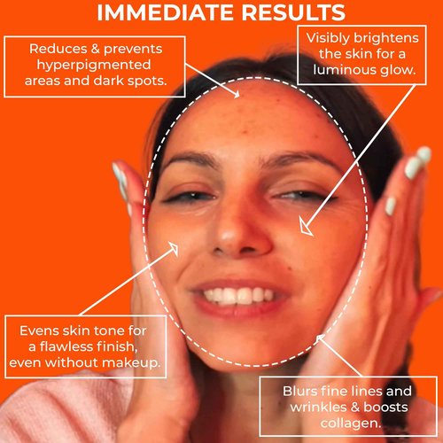 BERTOLI Brightening Cream – Polyphenol Dark Spot Face Moisturizer with Peptides, Hyaluronic Acid, Vitamin C and Grape Antioxidants, Italian Skincare Made in Italy, Clean, Natural, Vegan