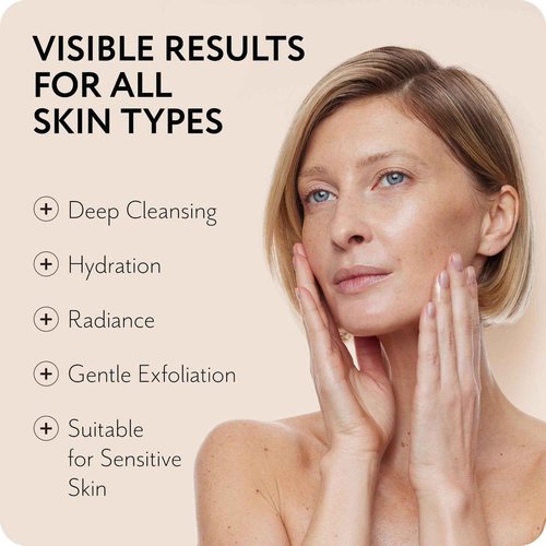 THE ACT 5-Step Face Care Set β Gift Set for Her Women Mom Wife Girlfriend β Micellar Water Cleansing Oil Face Scrub Day Cream Overnight Cream β Luxury Beauty Set - Birthday, Christmas , Vegan