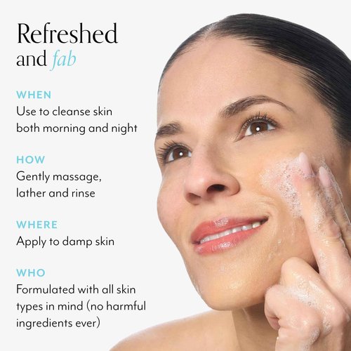 Bliss Skin Starter Kit 4pc Set: Fab Foaming Exfoliating Cleanser, Drench & Quench Moisturizer, Block Star Daily Mineral SPF 30, Eye Do All Things Brightening Eye Cream