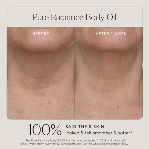 True Botanicals Pure Radiance Body Oil | Anti-Aging Body Oil for All Skin Types | Moisturize & Restore Skin Health | Dermatologist Tested, All Natural, Vegan, Clinically Proven | 3.9 fl oz | 114 ml