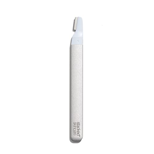 StackedSkincare Replacement Dermaplaning Blades - 3 Pack Refill for Face Dermaplaning Tool - Exfoliating Dermaplane Razor for Women Face - Removes Peach Fuzz & Dead Skin, Smooth Radiant Skin at Home