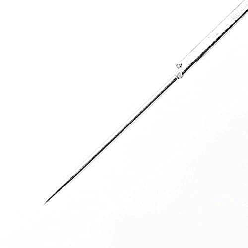 Tattoo Needles,50pcs Disposable Bugpin Needles Premium Quality Tattoo Needle Liners 1RL Tattoo Needles 1 Round Liner (1RL) Silver