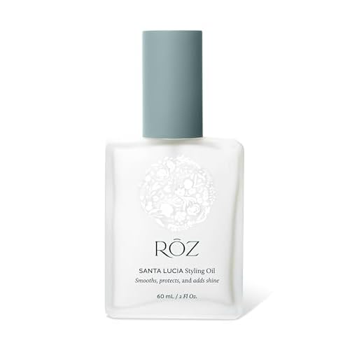 R?Z Santa Lucia Styling Oil - Lightweight, Nourishing Hair Oil, a Foundation for Daily Styling, Frizz Control and Shine - Heat Protectant, Vegan, for All Hair Types - 2 Fl.Oz / 60 ml
