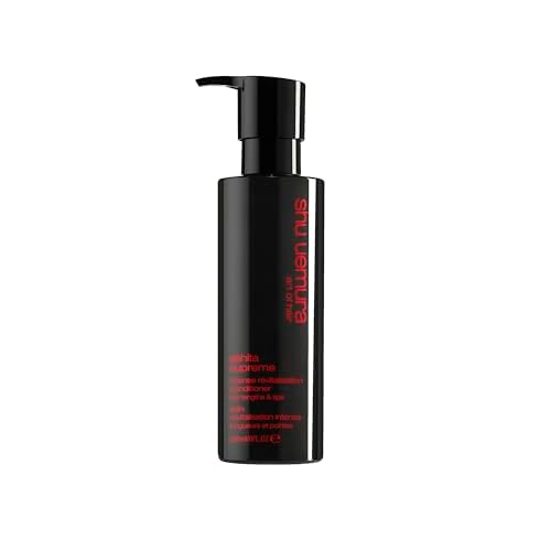 shu uemura art of hair Ashita Supreme Smoothing Conditioner - Adds Shine, Reduces Frizz, Strengthens Strands, Prevents Breakage, For All Hair Type, 8 Fl Oz