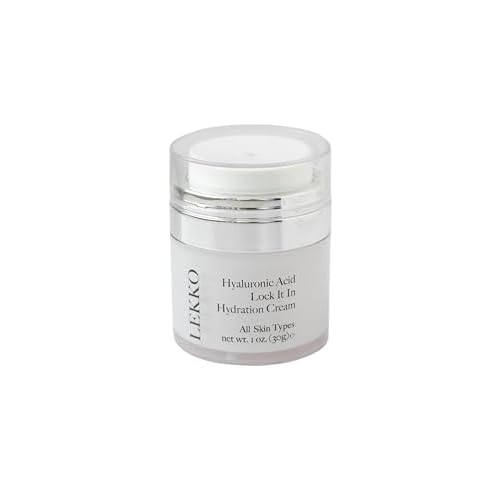 LEKKO Aesthetics Hyaluronic Acid Lock It In Hydration Cream (1.0 Fl Oz)