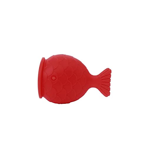 cdzhouji Lip Labler 1pc Silicone Lip Plumper Device Lip Plump Enhancement Sexy Lip Enhancer Quick Lip Plumper Treatment Bigger Mouth Lip Plumping Device Painless and Simple Beauty Tool, Red