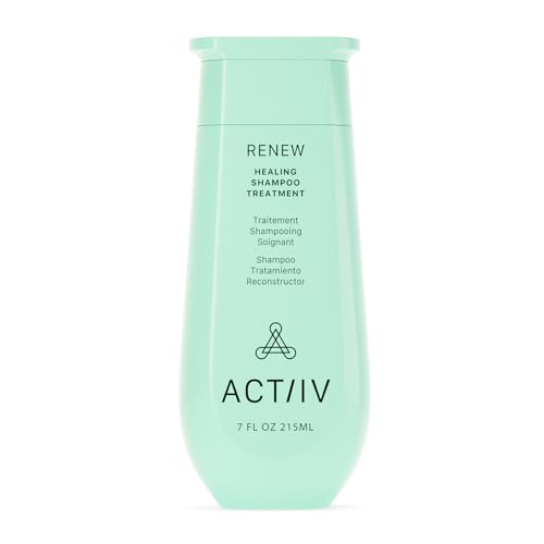 ACTIIV Renew Healing Shampoo Treatment | Improved Hair's Appearance, Promotes Scalp Health, Heals Damaged & Over-Processed Hair, Plant-Based, Color-Safe, Vegan, All Hair Types