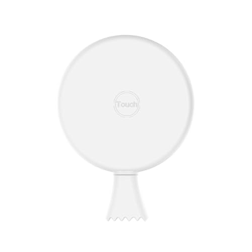 PIXIADORE LED Lighted Compact Mirror£¬Cute Portable Travel Purse Makeup Mirror for Halloween Christmas New Year Party Gift(White-Lightning)