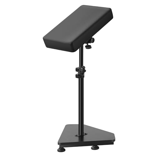 POARMEEY Tattoo Arm Rest Stand for Tattoo Artist Studio£¬Adjustable Panel Height Angles Durable and Stable Tattoo Accessories and Supplies Furniture