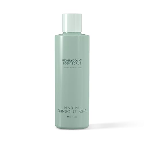 Bioglycolic Body Scrub - Glycolic Acid Exfoliator to Exfoliate, Resurface, Polish, and Smooth Skin on Arms, Legs, and Back - Cruelty Free - Made in the USA - 6 fl oz