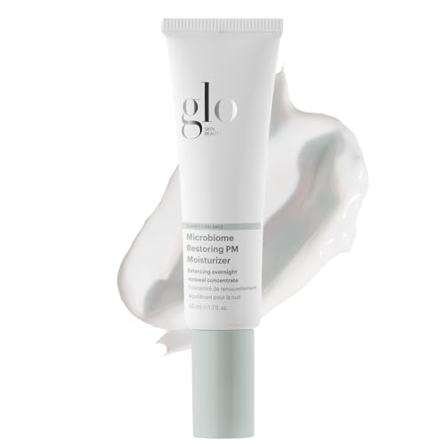 Glo Skin Beauty Microbiome Restoring PM Moisturizer ? Oil Free Nighttime Gel-Cream for Acne-Prone Oily Skin, Repairs Skin¡¯s Moisture Barrier, Reduces the Appearance of Pores, Fine Lines & Wrinkles