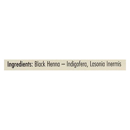 Rainbow Research Henna Hair Color and Conditioner, Persian Black Deep Ebony, 4 Ounce
