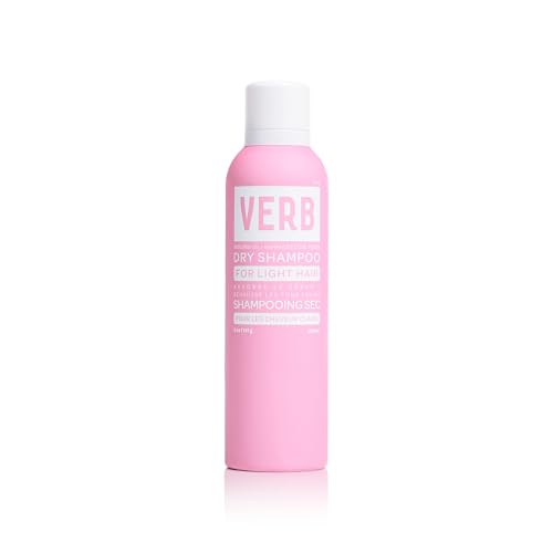 VERB Dry Shampoo Light - Refresh, Absorb Oils + Extends Styles - Refreshing Dry Shampoo Spray for Light Tones - Vegan, No Parabens or Harmful Sulfates