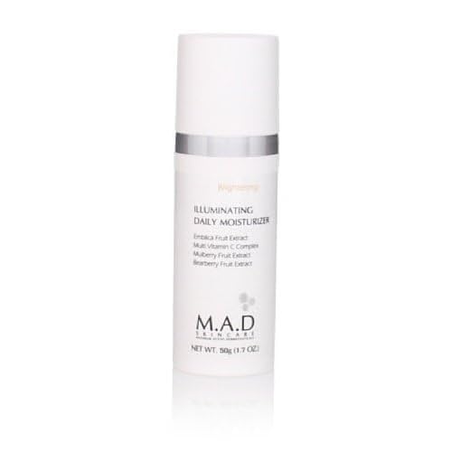 M.A.D Skincare Brightening Illuminating Daily Moisturizer, 50g (1.7oz)