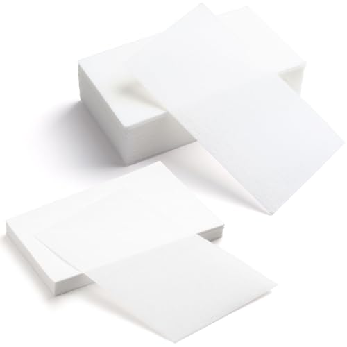 200PCS Perm Paper for Hair, Disposable Salon Hair End Wrap Papers, High-Temperature Resistant Perm Roller Paper, Hairstyling Curling Tool for Professional Home Cold Hot Perms -White, 2 Sizes