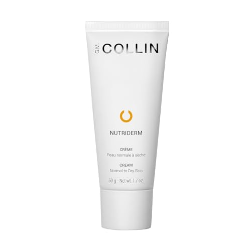 G.M. COLLIN Nutriderm Cream | Nourishing Daily Face Cream for Dry Skin | Moisturizing Skincare With Rice Peptides and Moroccan Argan Oil