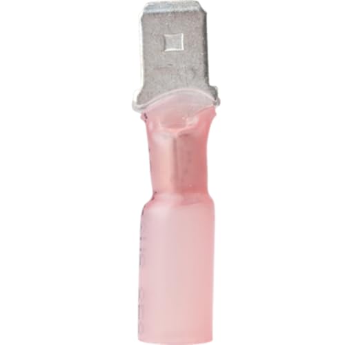 Ancor 316999 Marine Grade Electrical Nylon Insulated Adhesive Lined Heat Shrink Disconnects (Male22 to 18-Gauge, 100-Pack)