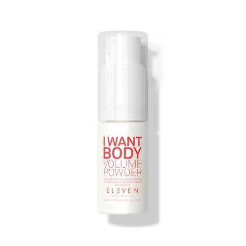 ELEVEN AUSTRALIA I Want Body Volume Powder - Lightweight Volumizing Powder for Instant Lift & Fullness, Ideal for Fine to Medium Hair, Flexible Hold with a Matte Finish - 0.3 Oz