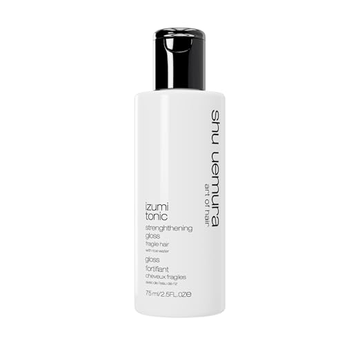 shu uemura art of hair Izumi Tonic Strengthening Gloss - Reduces Breakage and Adds Shine, Nourishes with Japanese Rice Water