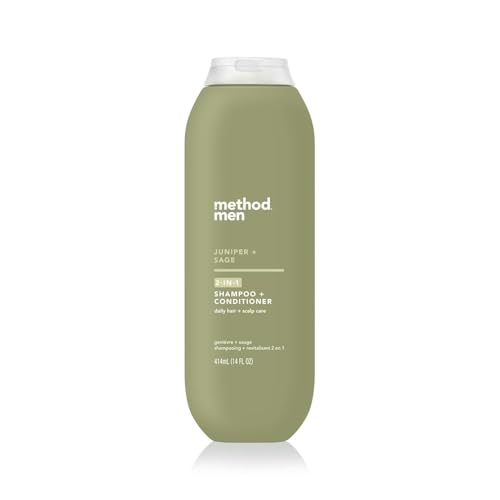 Method Men 2-in-1 Shampoo + Condtioner, Juniper + Sage, 14 Ounces