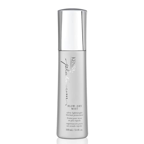 Platinum Blow-Dry Mist | Ultra-Lightweight Thermal Protectant | Detangles, Smooths, & Softens | Eliminates Frizz & Resists Humidity | Fine To Medium Hair