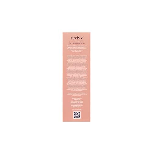REVIVV Women Hair Growth Serum, 100% Natural Growth Products, Topical Solution for Visibly Thicker & Fuller Hair, Dermatologist Recommended, 1-Pack, 1oz Bottle, 45-Day Supply