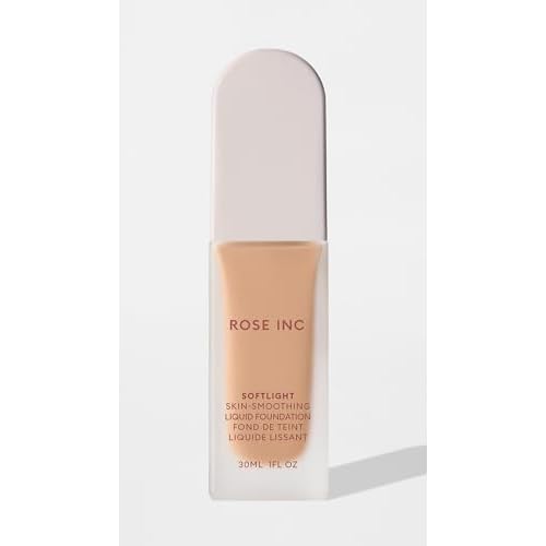 Rose Inc Women's Softlight Skin-Smoothing Liquid Foundation, 14W Medium Warm, Tan, 1 oz / 30 ml