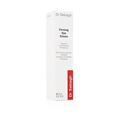 Dr Sebagh Firming Eye Cream (0.5 fl oz) - Eyecream for Dark Circle & Puffiness - Under Eye Moisturizer & Hollow Eyes Treatment - Lifting Sunken Eyes Treatment & Under Eye Plumper for Aging Skin