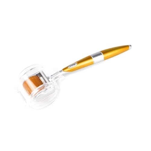 Professional Derma Roller 192 Individual Real Needles Titanium Micro Needles Microneedling Roller for Home Use with Storage Case & User Manual