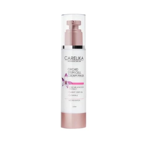 Orchid Stem Cell Anti-Aging Cream Mask ? Luxurious Vitamin E Face Mask for Hydration, Firmness & Skin Rejuvenation ? Spa-Quality Skincare Treatment ? 50ml