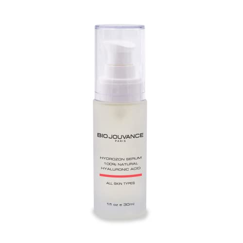 Hyaluronic Acid Serum 1oz / 30ml - Anti-Aging | Hydrating & Moisturizing | Hyaluronic Acid 80% | 100% Plant Base | Daily Facial Skin Care Treatment Regimen | Made in France