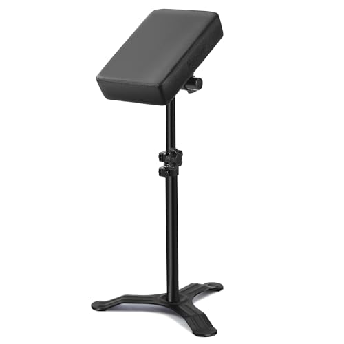 POARMEEY Tattoo Armrest Stand Personalized Adjustable Portable Tripod Tattoo Arm Holder Leg Rest Soft Sponge Pad