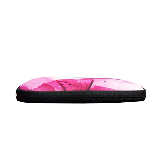 Small Toiletry Bags for Women, Adorable Roomy Makeup Pouch- Purse Cute Cosmetic Bag Travel Toiletry Bag Pouch Waterproof Organizer Bag (Pink Butterfly)