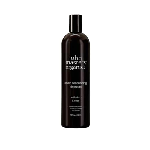 John Masters Organics Scalp Conditioning Shampoo 16 oz |70%+ Organic Ingredients |Anti-Dandruff | Dry Scalp