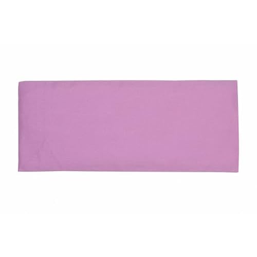 Wellrox Weighted Eye Pillow - Flaxseeds & Lavender Eye Pillow Weighted for Restorative Yoga, Meditation & Stress Relief (Lavender, Scented)