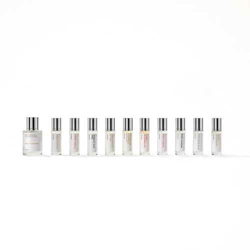 Dossier - Discovery Set 10 x 11ml/0.37 fl. oz - Testing Sampler Fragrances - Diverse Fragrance Collection - Inspired by Luxury Scents - Long-Lasting - Trying Different Scents Before Purchasing