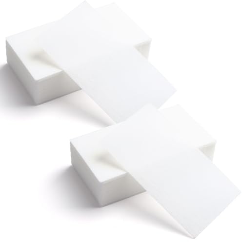 100pcs Perm End Papers, Breathable Hair Perm Wrapping Paper for Rollers, Thickened Disposable High Temp Resistant Curling Papers for Salon, Home Hair Styling
