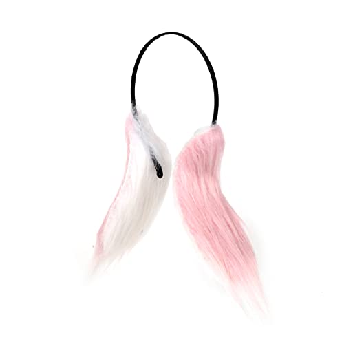 Handmade Genshin Impact Yae Miko Ears, Animal Fox Rabbit Headwear Ears, Genshin Impact Accessories Props £¬Lolita Rabbit Ear Headband for Halloween Yae Miko Cosplay