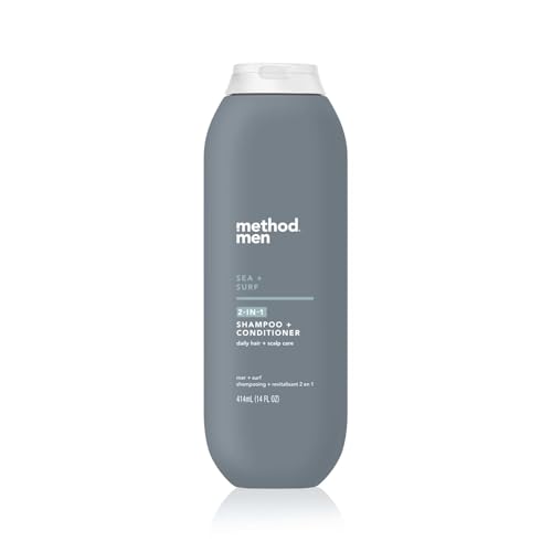 Method Men 2-in-1 Shampoo + Condtioner, Sea + Surf, 14 Ounces