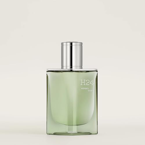 Hermes H24 Herbes Vives Eau De Parfum Rechargeable Spray for Men, 1.6 Ounce