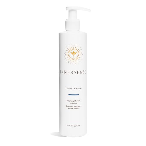 INNERSENSE Organic Beauty - Natural I Create Hold Styling Gel | Non-Toxic, Cruelty-Free, Clean Haircare (Full Size, 10 fl oz | 295 ml)