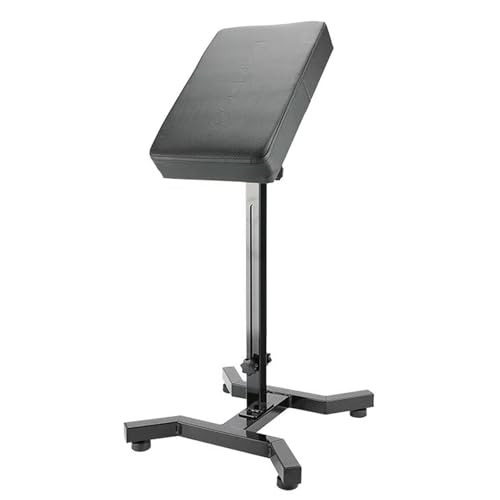 WZPB Tattoo Armrest Stand, Tattoo Arm Rest Stand Adjustable, Tiltable Thickened Black Leather Cushion, Stable Four Corner Base, Portable Tattoo Armrest for Studio Salon Tattoo