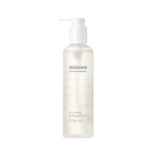 mixsoon Bean Cleansing Oil 6.59 fl oz / 195ml Lightweight Oil Cleanser Make up Remover for daily skin care routine Korean Glass Skin Care