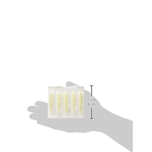 1TattooWorld Tattoo Supply 100 Plastic Disposable Tips (Nozzles) Round/Flat, OTW-DT-1