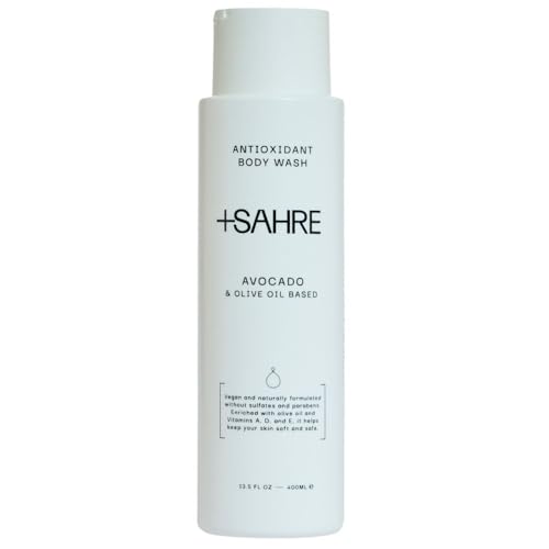 Natural Body Wash ? Olive Oil & Avocado | Antioxidant-Rich | Vegan, Paraben-Free | 13.5 fl oz