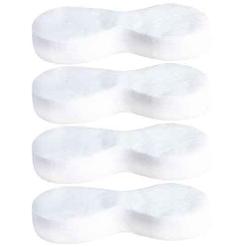 400 Sheets Disposable Non Woven Eye Mask Paper, Disposable Cotton DIY Eye Paper Disposable Cotton Eye Pillow Covers for Skincare Spa Wrap Moisture Retention